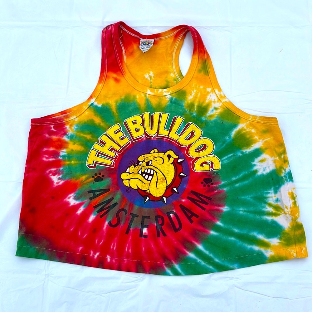 The Bulldog Amsterdam crop tee 90’s